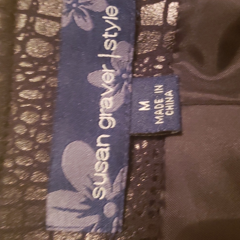 Susan Graver Style Jacket Sz Med - Picture 5 of 8